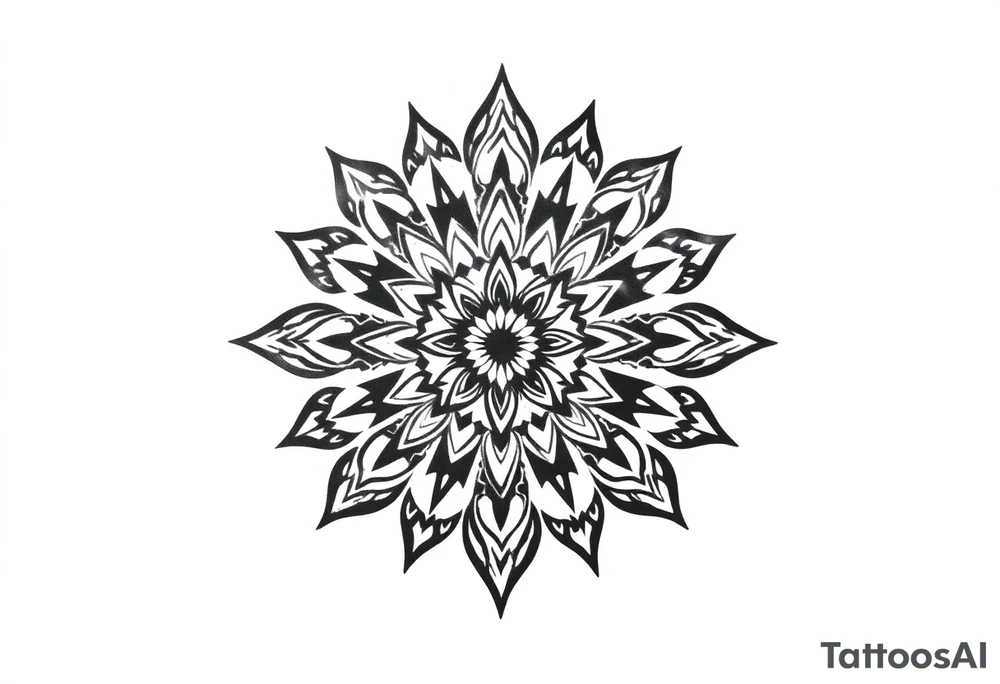 mandala tattoo idea