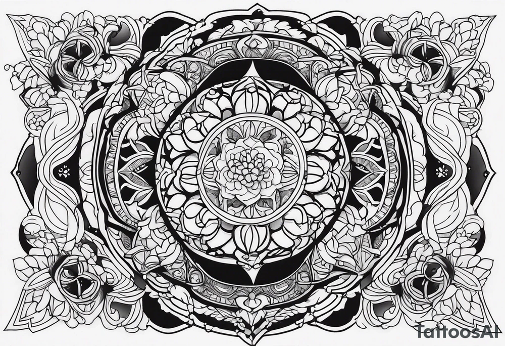 background sleeve filler tattoo idea