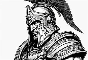 Ares the greek god of war tattoo idea