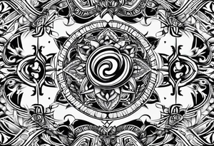 Initials JC tattoo idea
