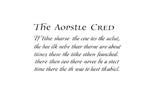The Apostles Creed tattoo idea