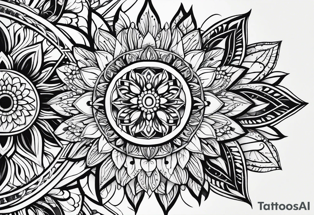 mandala tattoo idea