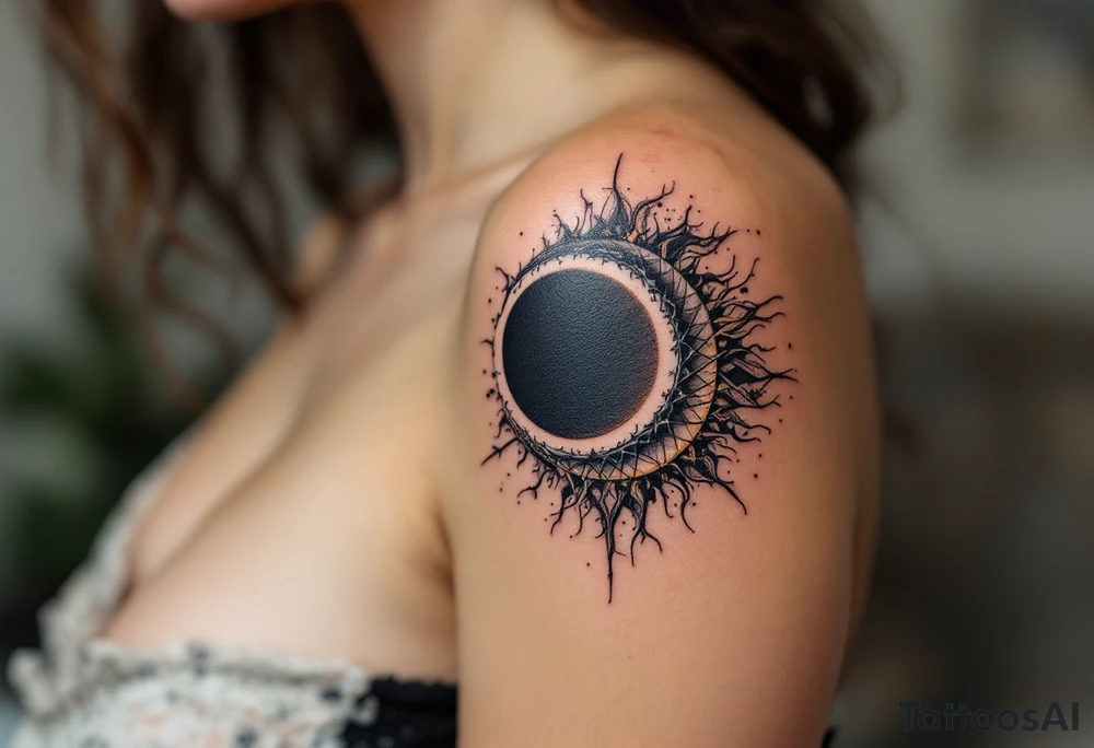 Eclipse tattoo idea