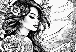 lyrics from the song Everlong tattoo idea