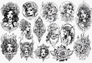 corps bride tattoo tattoo idea