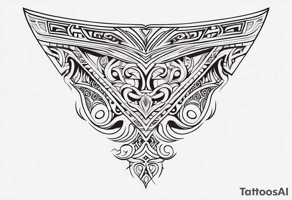 maori neck design tattoo tattoo idea