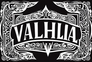 Valhalla steps tattoo idea