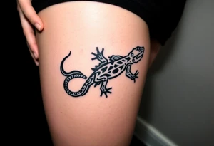 Thats a lizard not an axolotl tattoo idea