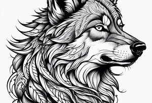 Fierce Wolfe tattoo idea