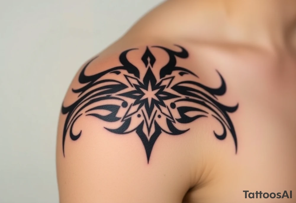 Show me some good tribal half sleeve tattoo idea