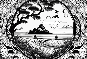 Island sylt tattoo idea