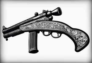 Shotgun tattoo idea