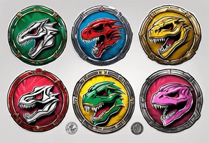 mighty morphin power rangers
tyrannosaurus coin
Christopher tattoo idea