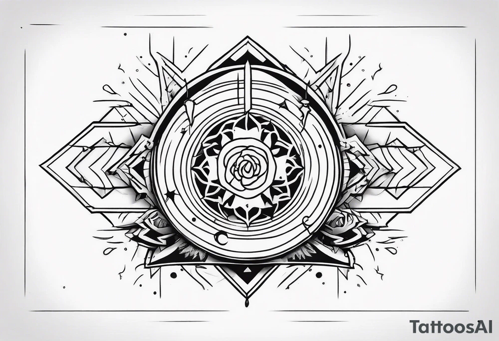 Wound tattoo design tattoo idea