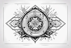 Wound tattoo design tattoo idea