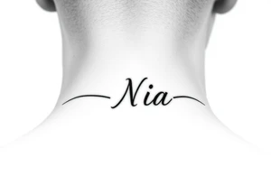 The name Nia tattoo idea