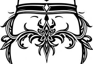 hip tattoo on the hip tattoo idea