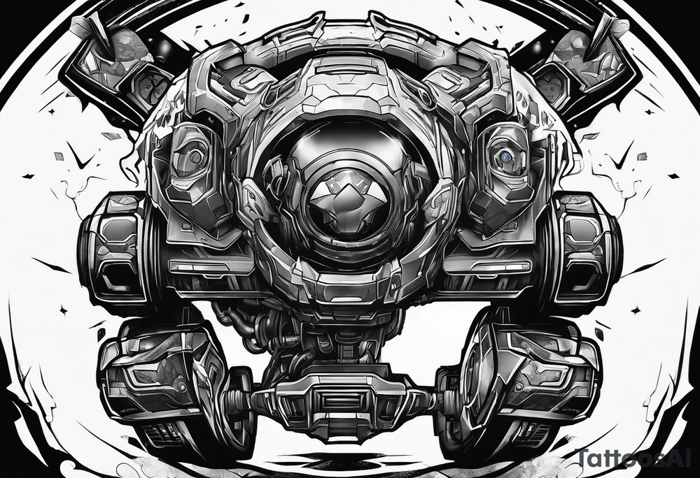 halo 3 ghost vehicle tattoo idea