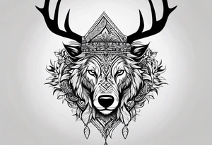 Nordic hunter tattoo idea