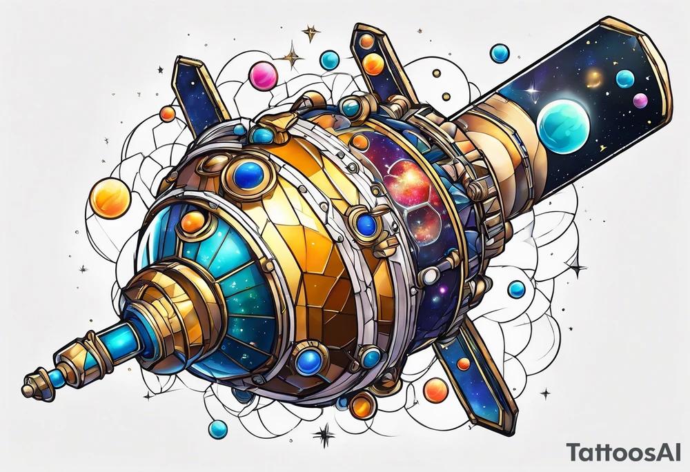 Bubbles space telescope tattoo idea