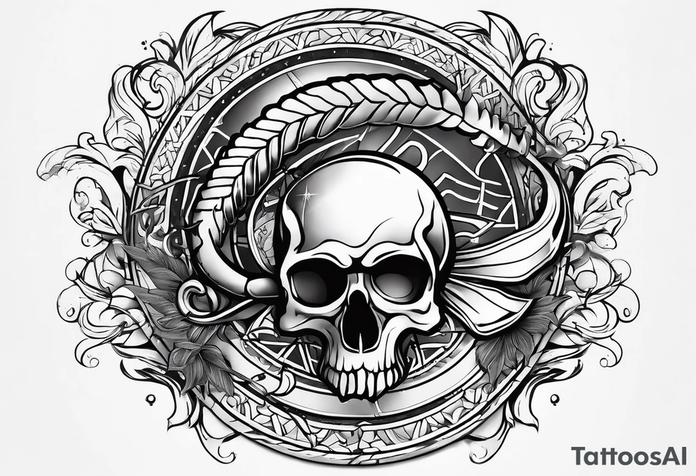 Astrology scorpio tattoo idea
