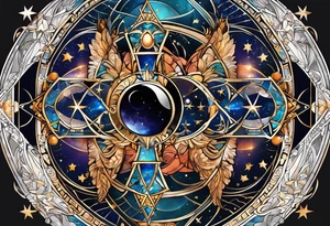 Astrology, Gemini, Natal Chart, angelic, soul mates, vision, planetary, ying yang, the moon, third eye, mystical
armband tattoo idea