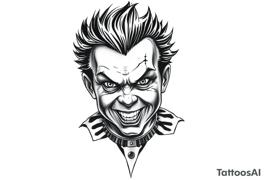 chucky tattoo idea