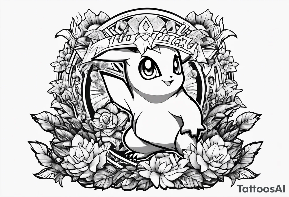I wanna make hilda pokemon tattoo idea