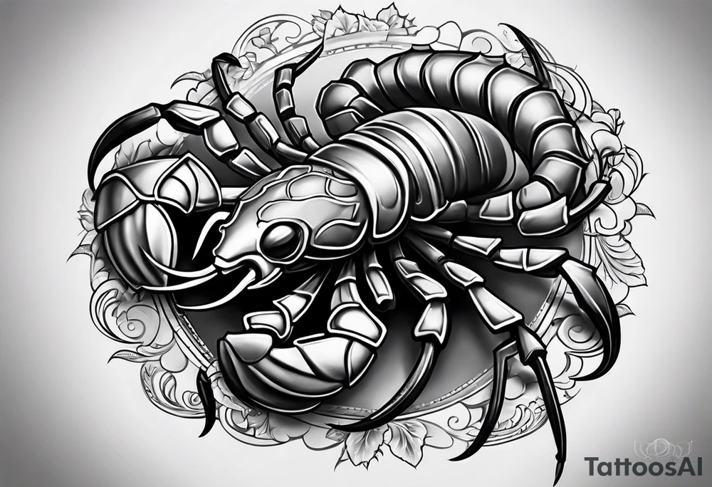 scorpion tattoo idea