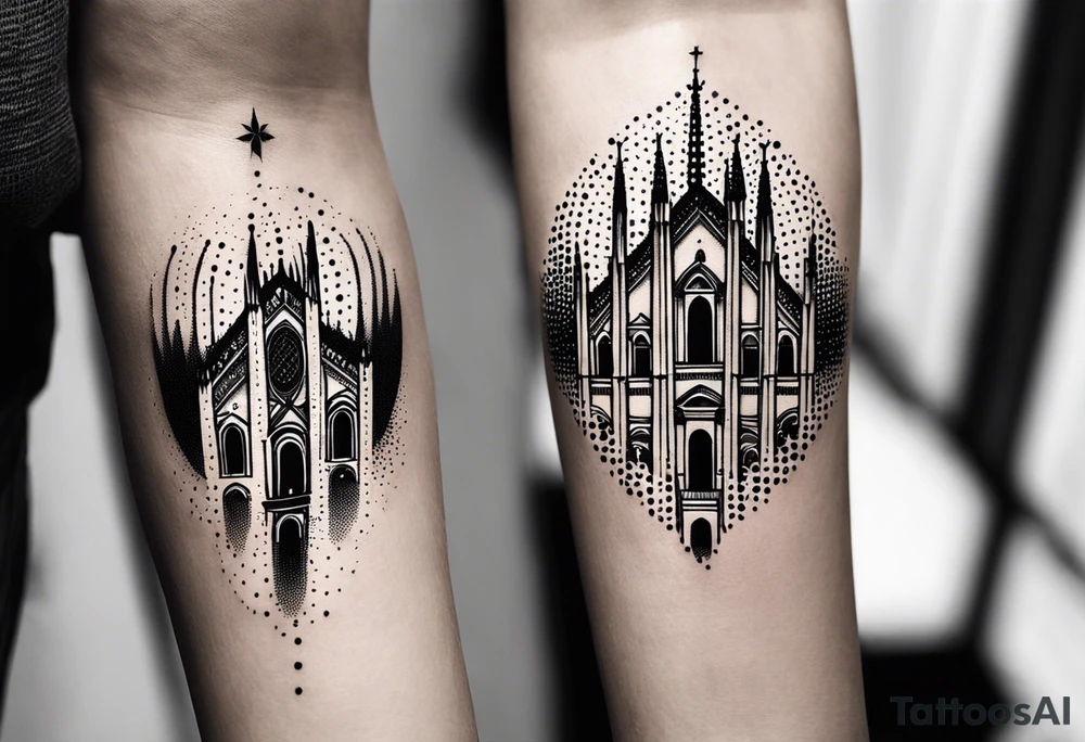 duomo of Milan tattoo idea