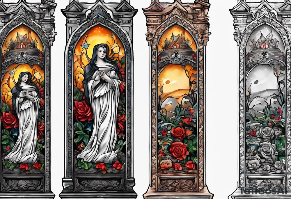 tombstone tattoo idea