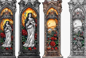 tombstone tattoo idea