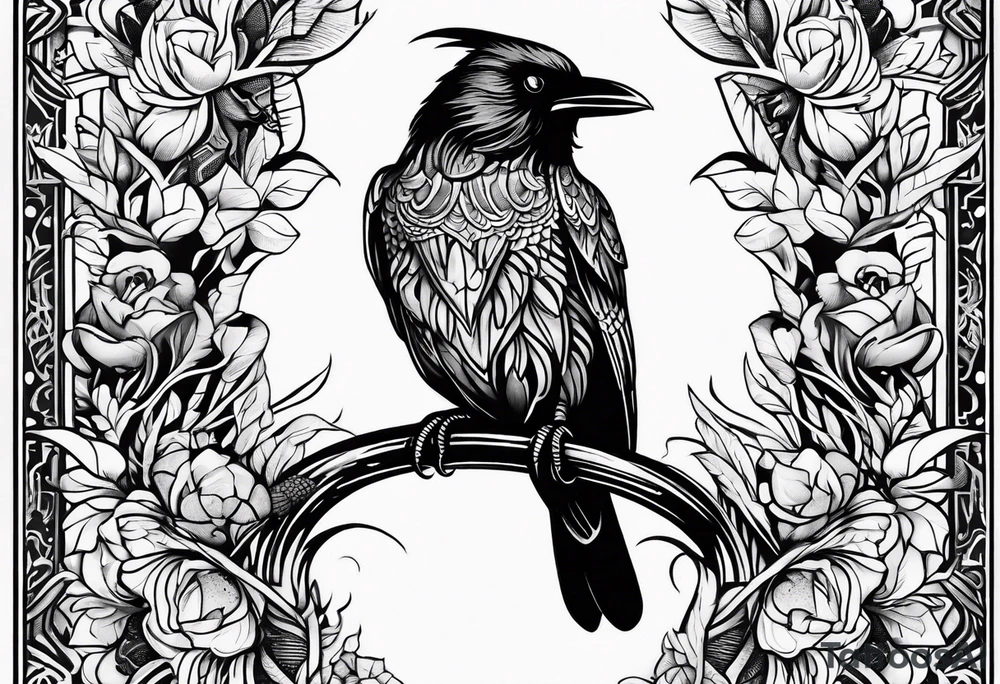 Huginn and muninn tattoo idea