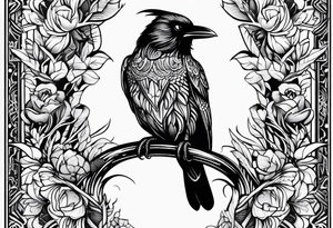 Huginn and muninn tattoo idea