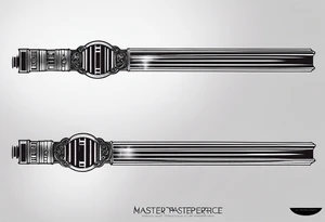 light saber tattoo idea
