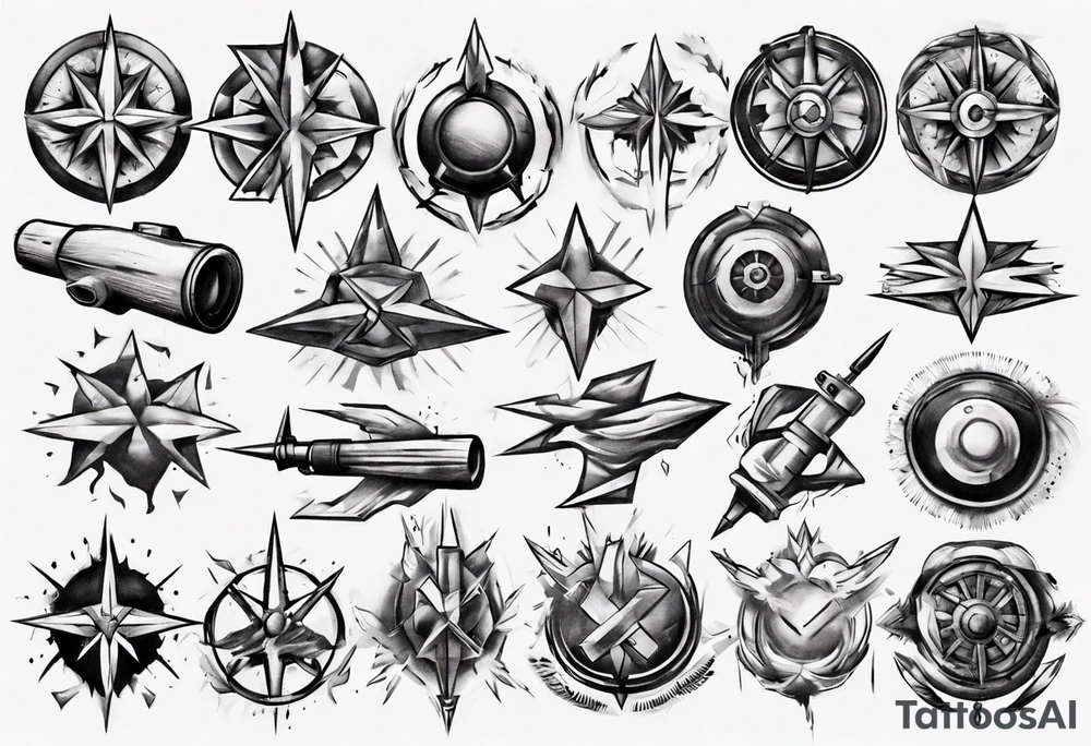 155mm Artillery Round tattoo idea