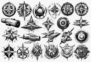 155mm Artillery Round tattoo idea