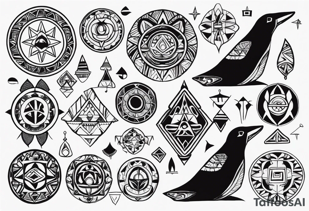 inuit symbols tattoo idea