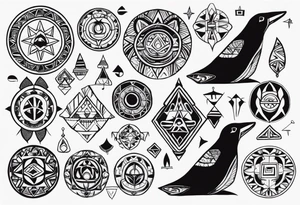 inuit symbols tattoo idea