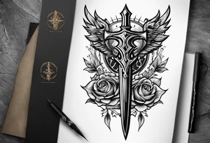 Spear of Longinus tattoo idea
