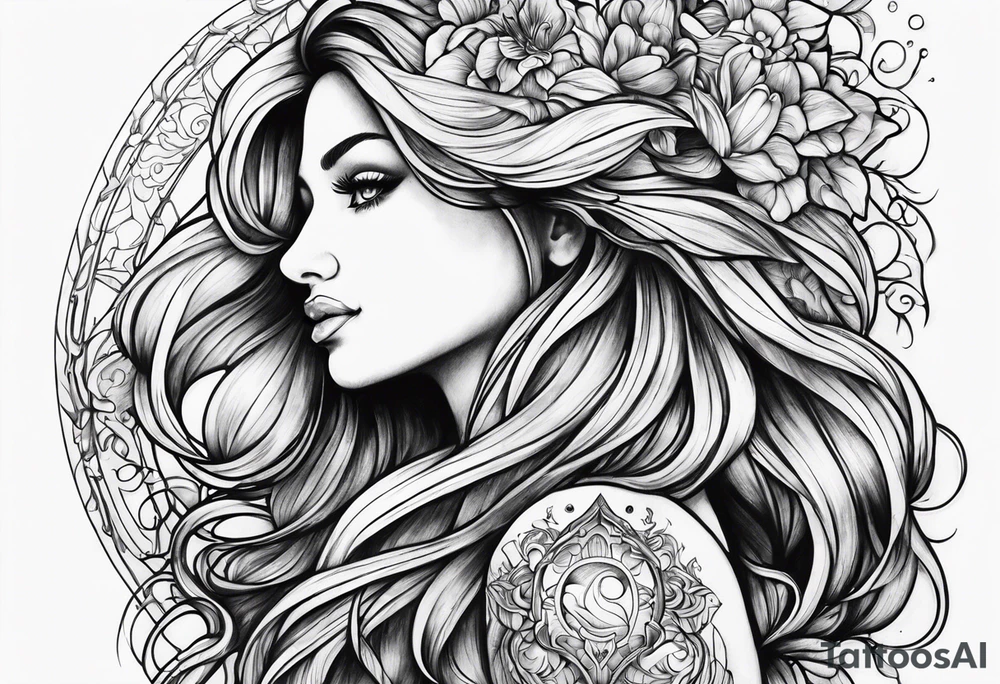 Aquarius tattoo idea