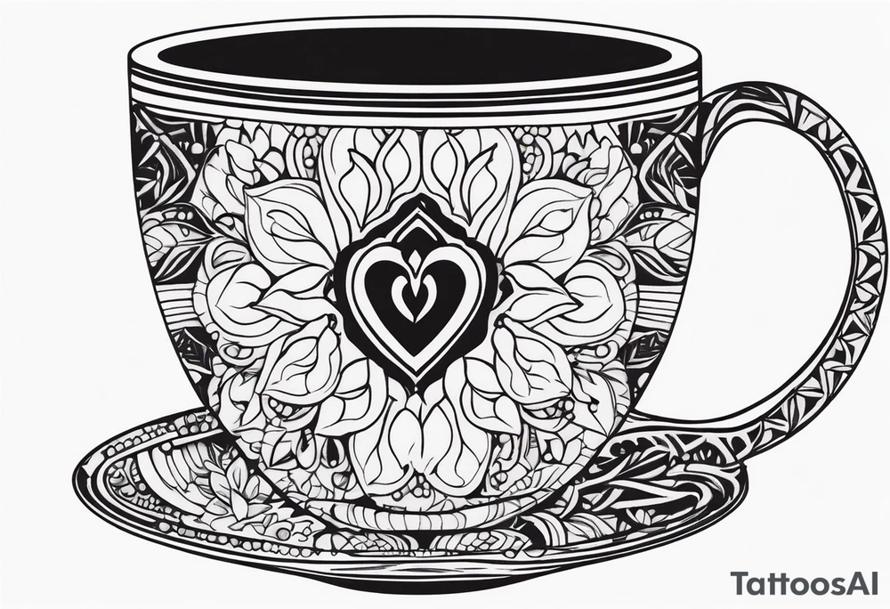 Coffee Cup tattoo idea