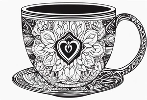 Coffee Cup tattoo idea
