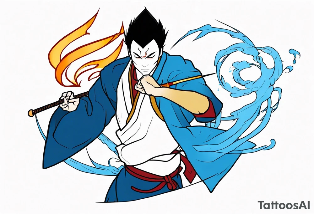 zuko and blue spirit tattoo idea