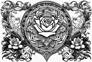 Underarm tattoo single with symbol 22 tattoo idea