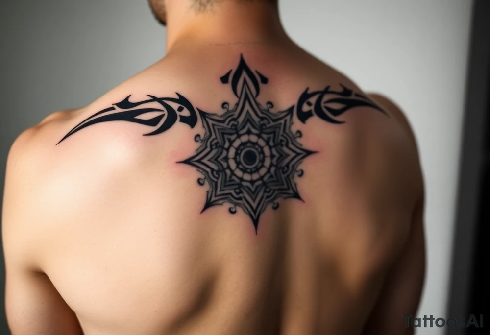 Concentric design tattoo idea