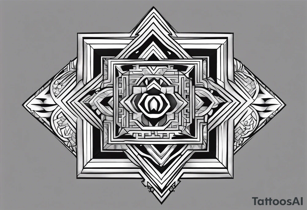 Tribal de mario bros tattoo idea