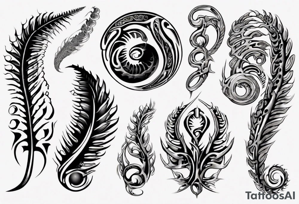 Silver Fern, irish tattoo idea