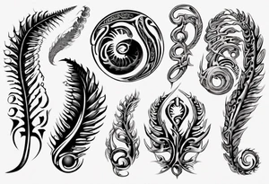 Silver Fern, irish tattoo idea