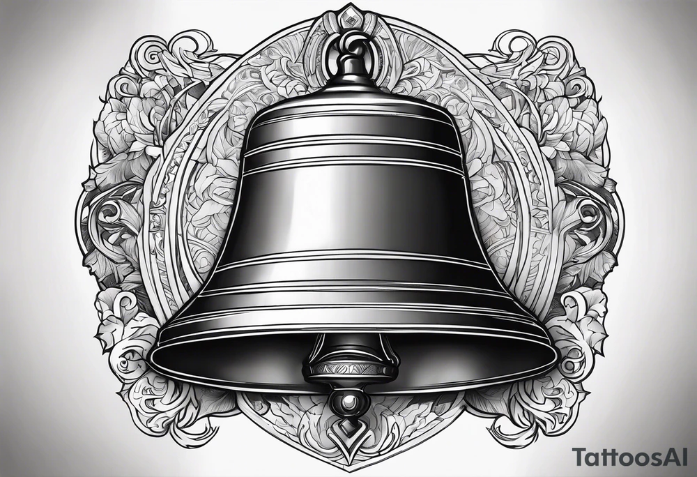 A Bell with the name Valor tattoo idea